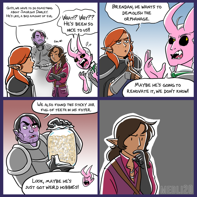 When the bard has poor judgement of character 
