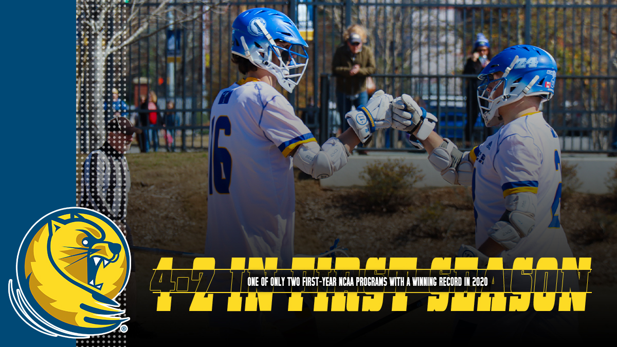 Reach for another milestone.

Quite a debut for <a href="/LanderMLAX/">Lander Men’s Lacrosse</a> 

#cLawsUp