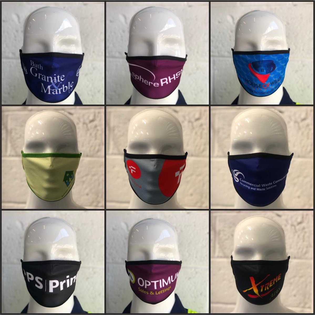 We have been working on supplying lots of bespoke reusable face masks to help stop the spread. Contact us on shop@shotbowl.com for a quote. All masks are 2 layers and come with 2 filters.