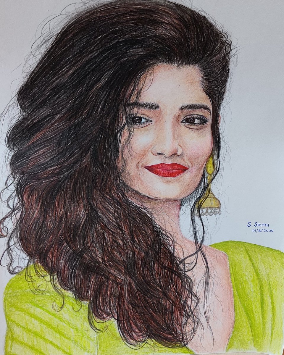 sruthisiva3's tweet photo. The sandakari girl 😍

Let me know how do you like this art

Colour pencil potrait 💚💛
@ritika_offl
Tag her the comments https://t.co/9NxDNDIFYO