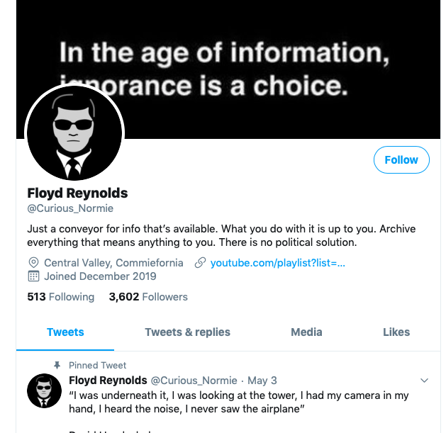 Corey is probably most recognizable for his semi-prominent Groyper Twitter account. He also runs two smaller Twitter accounts, one of which is a backup Groyper account, and the other is an account focused on anti-semitic conspiracy theories2/