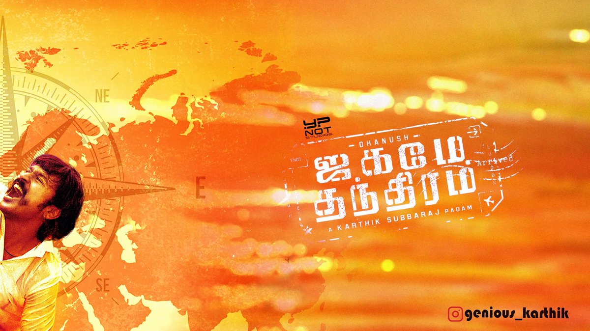 GeniousKarthik2's tweet photo. JagameThandhiram Fan Made 💥🖤
Concept Design
RAKITA RAKITA RAKITA💥
@dhanushkraja @StudiosYNot @sash041075 @karthiksubbaraj @Music_Santhosh @KalaiActor @soundar4uall
#geniouskarthik
#fanmade #Dhanush #JagameThandhiram #ynotstudio https://t.co/S2JNoHgEkO