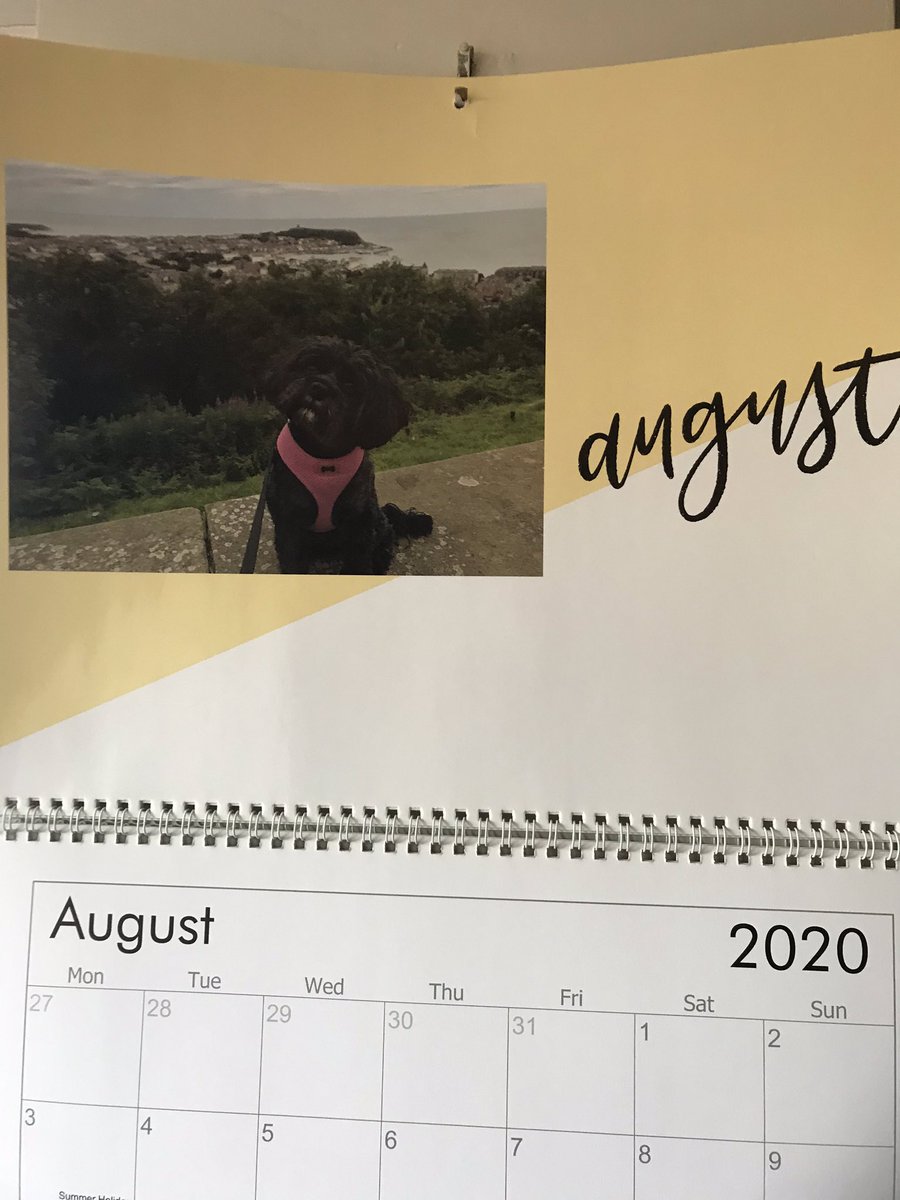 Happy Yorkshire Day. August on my Mitzee calendar is a day trip to Scarborough  from last year.