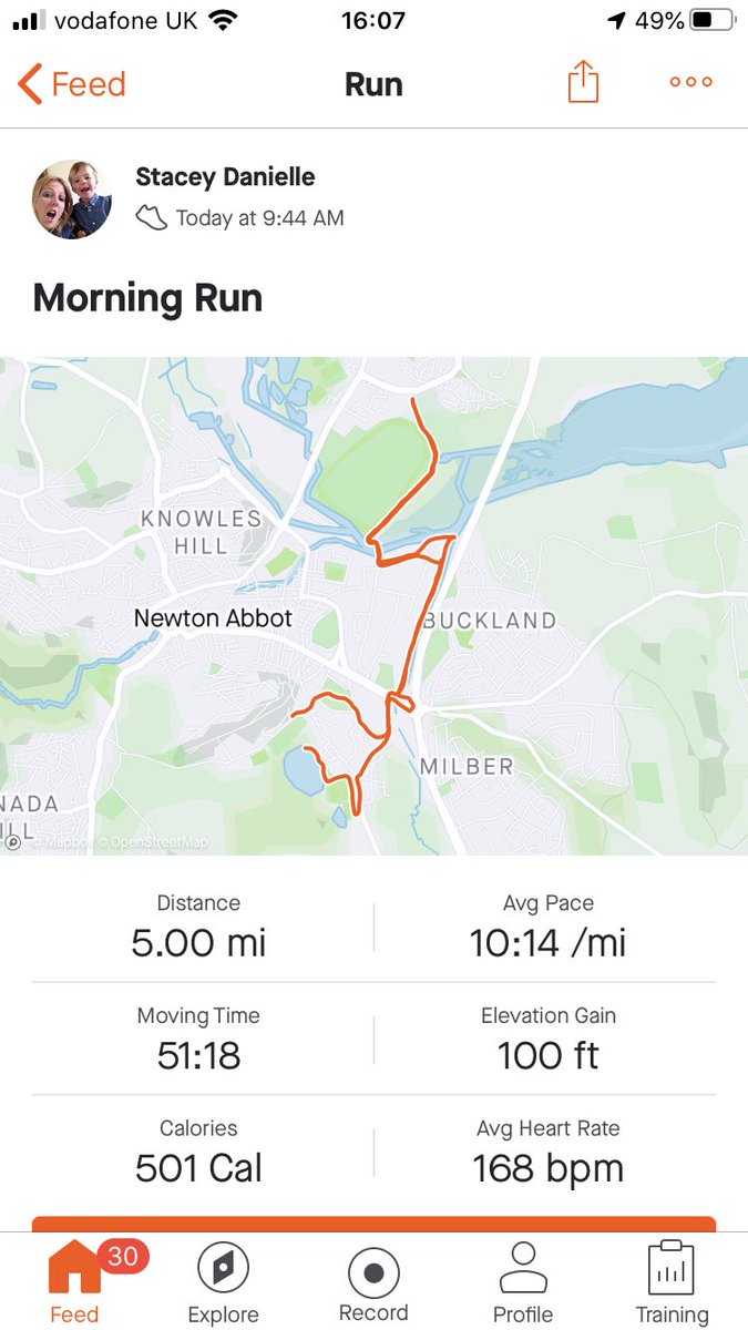 GoacherStacey's tweet photo. Started #AHPsActive  off with a 5 miler ... https://t.co/sT1s1fVLSs