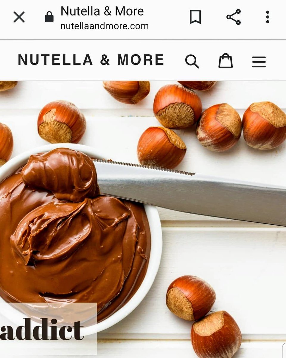ToninoDG's tweet photo. Pop-Up Nutella Shop!! Visit https://t.co/YCi4LHOMZJ for all your COVID-19 gear, kitchen wear and more!! https://t.co/dFUWkLbtQk