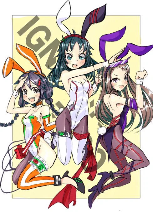 今日はバニーの日らしいので去年描いた絵を再掲。
5人とも恒常SSRがデザイン元です。どのSSRかわかるかな?#鷹富士茄子 #白菊ほたる #三好紗南 #南条光 #小関麗奈 