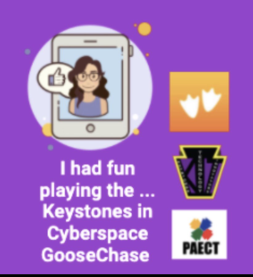 Amazing @GooseChaseEDU by <a href="/RedcayResources/">Dr. Jessica Redcay-Shoff</a> and <a href="/keystonespa/">Keystones</a>! Thanks again and so excited to be using this again this year! #kticyber #palearns