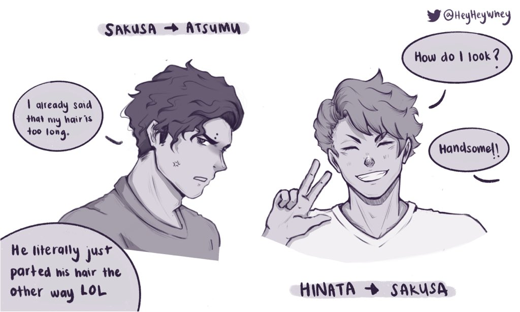 MSBY Black Jackals hair swap shenanigans
#MSBY #haikyuu 