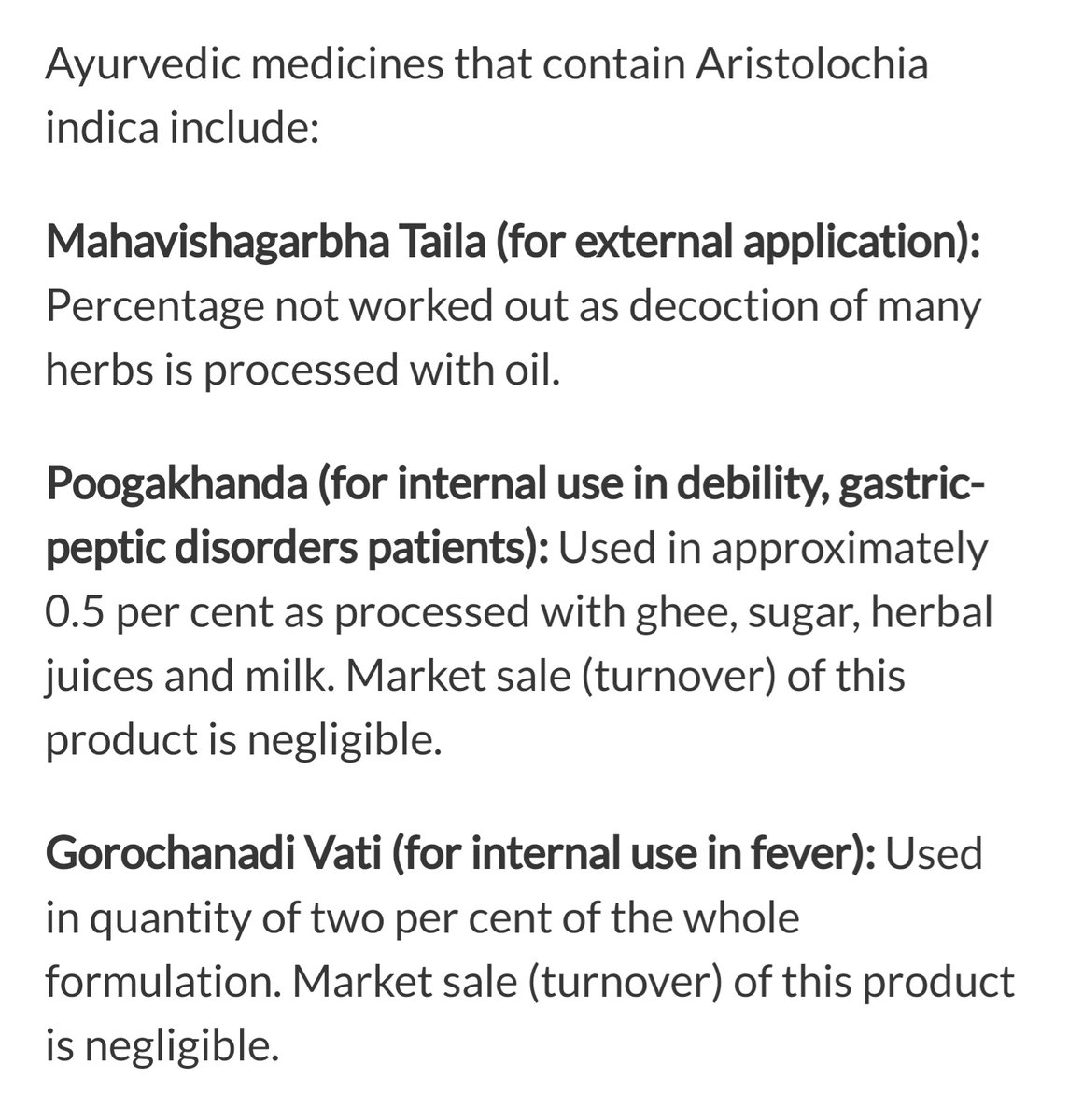 A worldwide problem, its use is banned in several countries, but not in India. In Ayurveda it can be found in several formulations used in asthma, arthritis, skin disease, gastric issues, you name it. These are just a few..