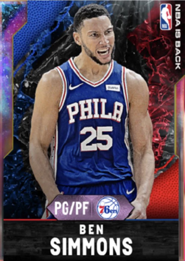 NBA2kcodesfree's tweet photo. Just got Ben Simmons codes DM me if you want one!!!
#NBAisBACK 
#NBA2K21 
#NBAonSmart 
#NBA2K21 
#NBA2K20 
#NBA2K20LOCKERCODES 
#NBA2k 
#NBA2K20MyTEAM https://t.co/5p65WpjpOI