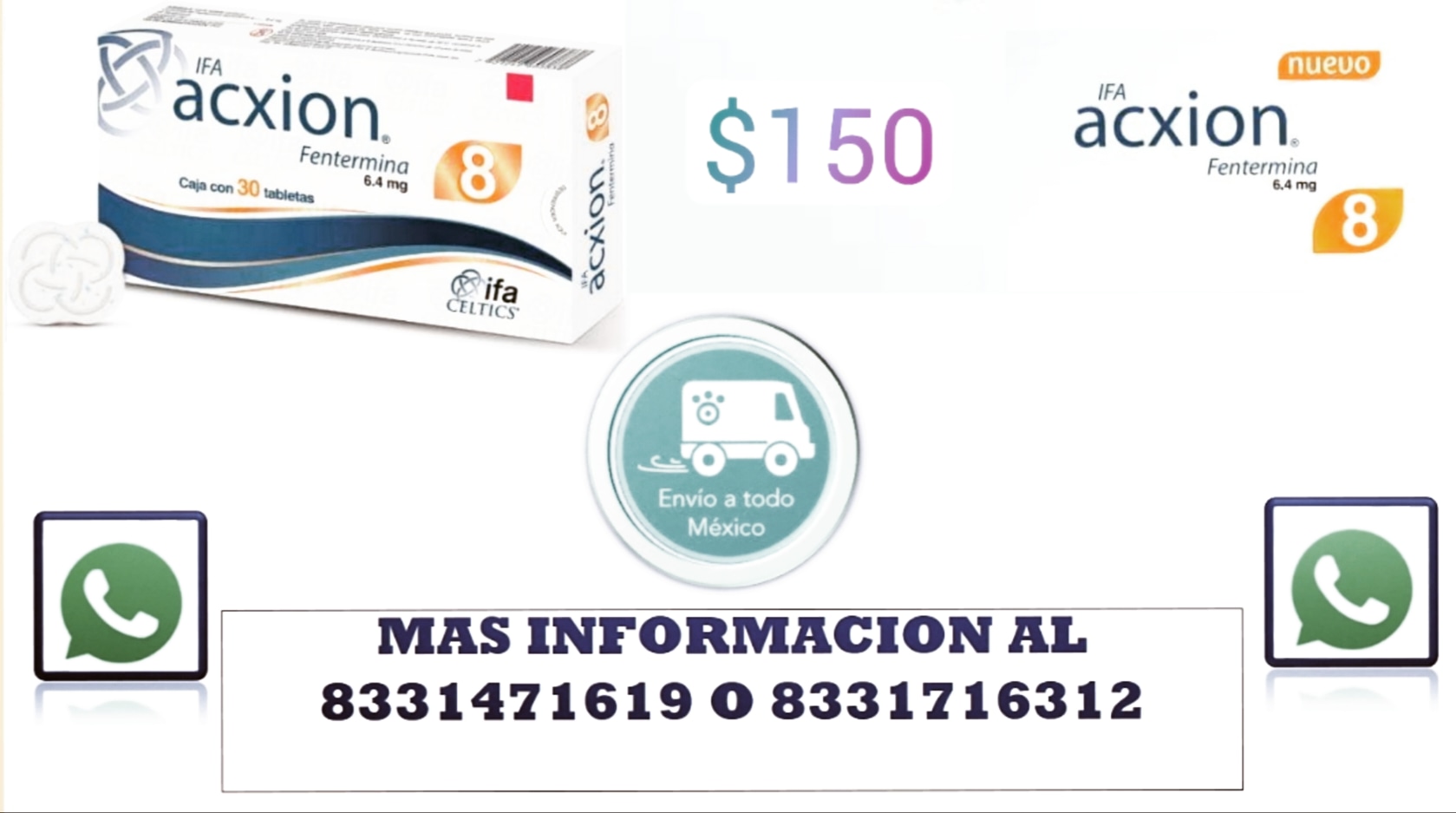 Precio Fentermina Mexico
