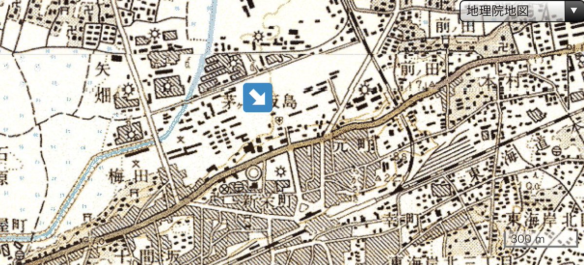さむ 1966 昭和41 年の地図を見ると 駅前通りと国道1号がぶつかる辺りに病院のマークがありますので 名称の由来はこれかと思います 移転前の市立病院