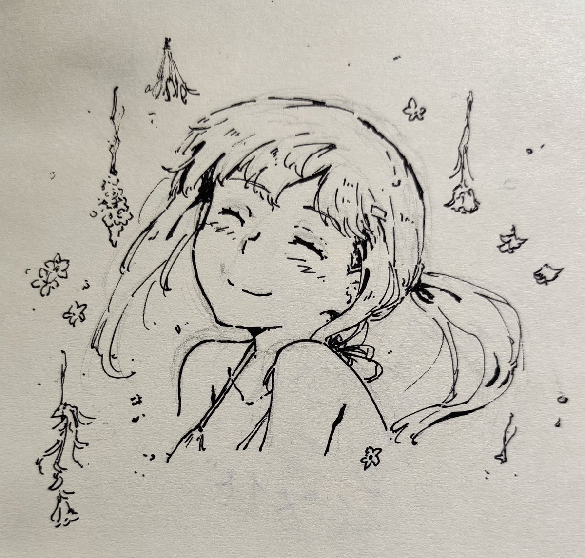 出張は終わりましたが、新しい仕事に来ました。しかし、まだ処理することが多くて、仕事が忙しいです。パソコンや他のツールはまだ届いていませんが、最近はやはり手描きが中心かもしれません。??

みなさんはこの感じの絵が好きですか????
#日南ちゃん 