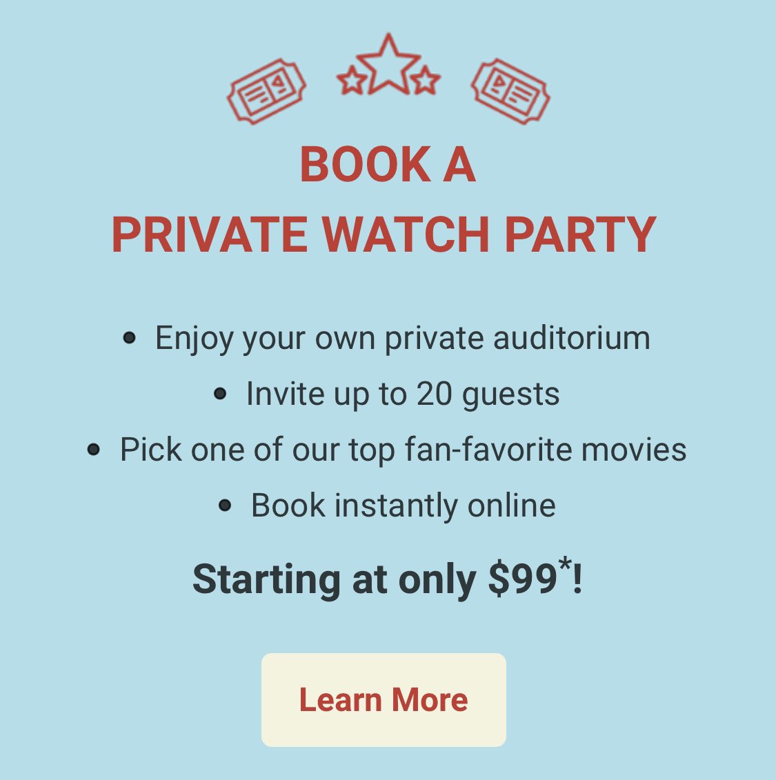 AtTheStrip's tweet photo. ICYMI, @Cinemark here #AtTheStrip reopened yesterday ... in addition to regular showings, they are now offering theater rentals for up to 20 people for just $99, plus reduced concession prices! ππΏ
β‘οΈ https://t.co/EcOKljiuyW https://t.co/GsmbO30T1F