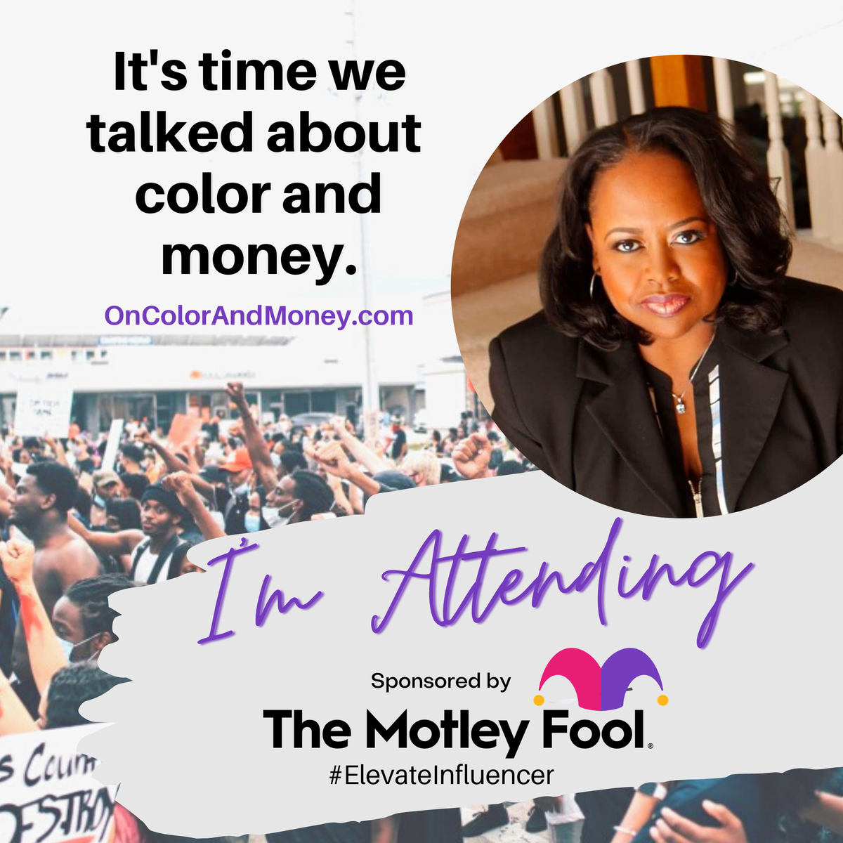 MsMadamMoney's tweet photo. With America's race &amp; wealth challenges, this conf is the  place to hear what to expect from our leaders in the #personalfinance world. Join me at the Elevate Influencer Conf for financial influencers &amp; professionals who reach ppl of color.

Register TODAY https://t.co/7Yl2JrpIVy https://t.co/XSCxtM8Tqm