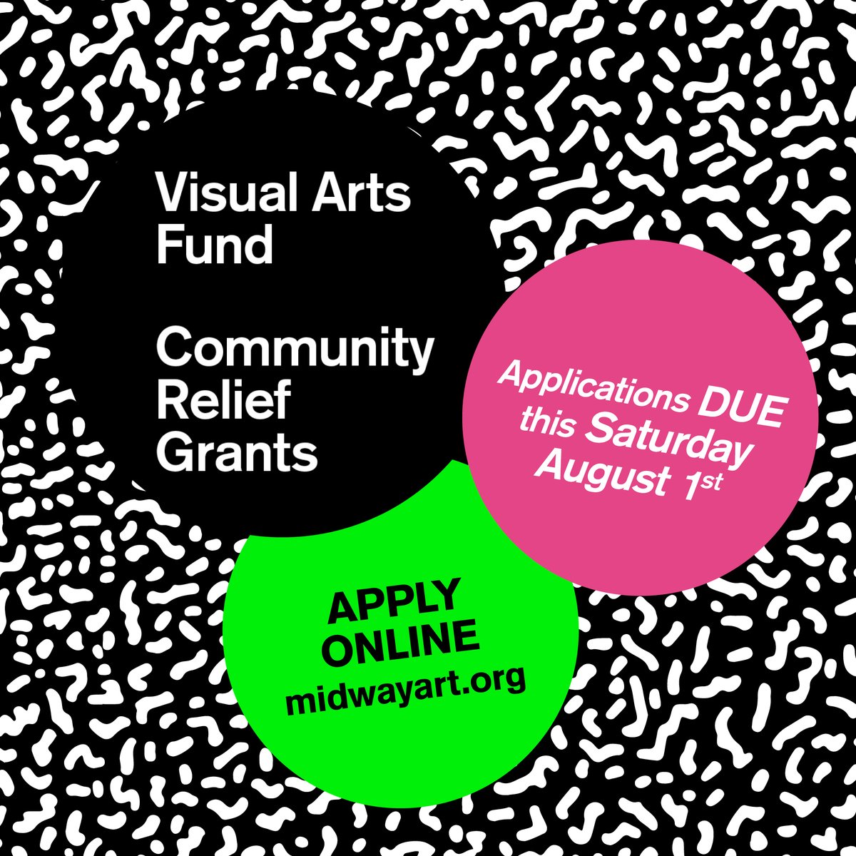 visualartsfund's tweet photo. VAF Community Relief Grants due TODAY at 11:59 PM!! https://t.co/2dCgxfo0Yq https://t.co/3L4EANwZrJ