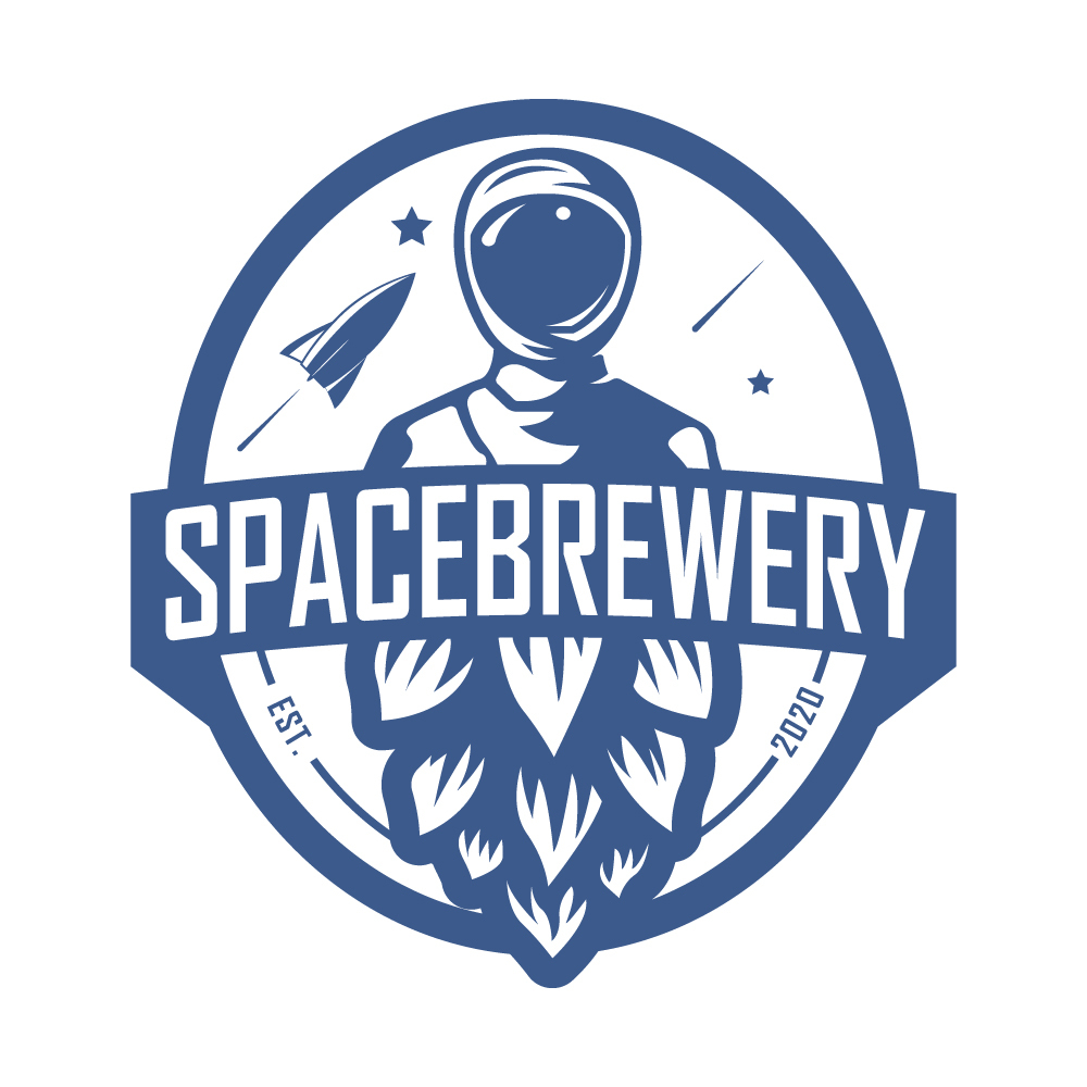 Check out our new Space Brewery logo, thank you very much Anna for the awesome logo.