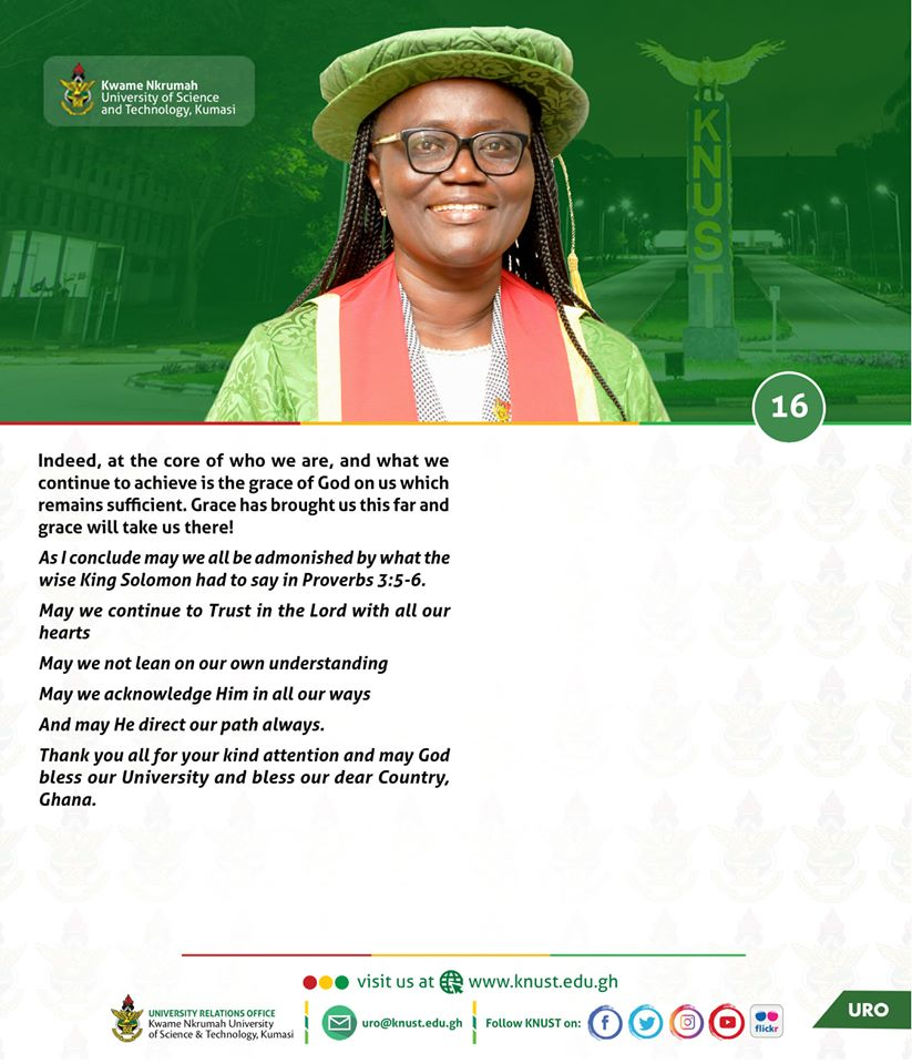 .... cont'd 

3. [Concluding Remarks]

#WelcomeProfDickson
#KNUSTLive