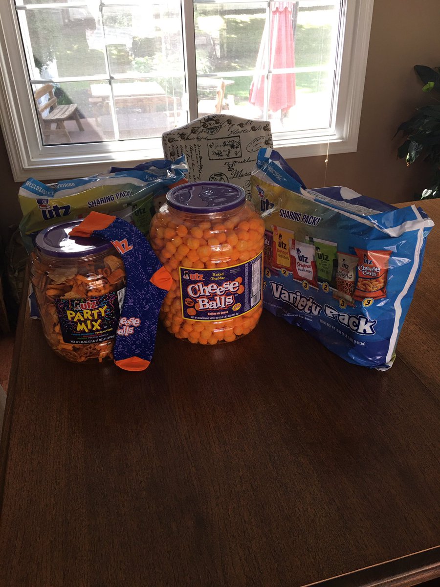 Shout out to <a href="/UtzSnacks/">Utz Snacks</a> looking forward to sharing these snacks with my other <a href="/PLLChrome/">Chrome Lacrosse Club</a> fans! #Chromeback2020