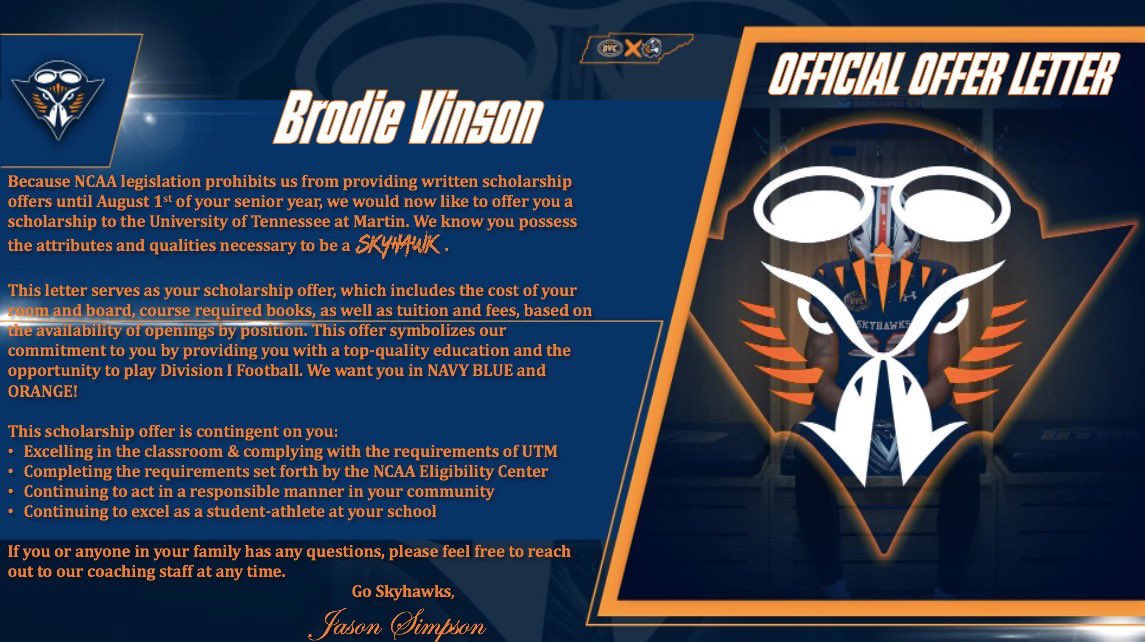 Brodie Vinson tweet media