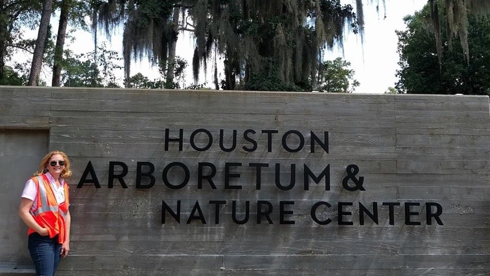 HoustonArboretu's tweet photo. Today marks an important day in the Arboretum's history - 15 years ago, Debbie Markey became the 7th (and current!) Executive Director of the Arboretum. https://t.co/ajAtSNczsr