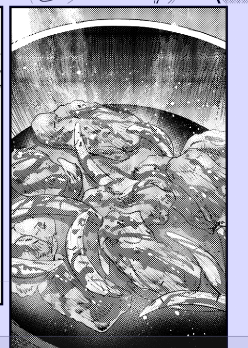 生姜焼き描いてセルフ飯テロ 