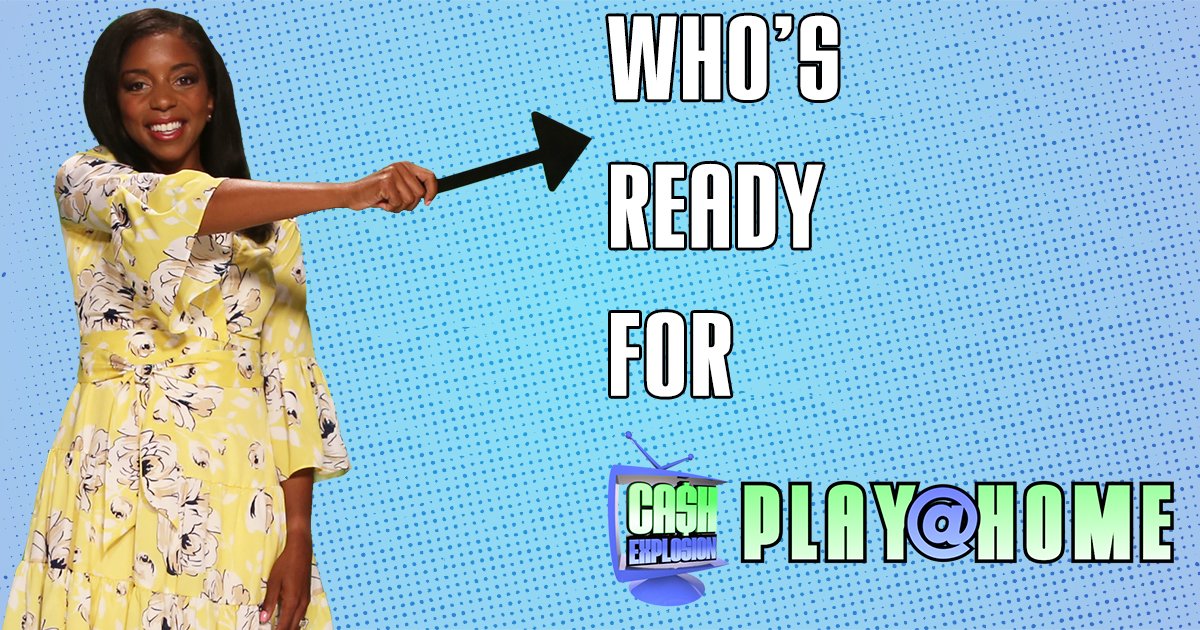 OHCashExplosion's tweet photo. Raise your hand if you’re ready to join us tonight for the Play@Home @CashChallenge! See you tonight at 7:30PM EST 🎉
.
.
.
#SaturdayNight #WeekendVibes #GameShow #New #Episode #Tonight #Fan #Love #Cash #Money #GottaGetOnThatShow #OhioLottery #OhScratchOffs https://t.co/NIuAGY5gPC