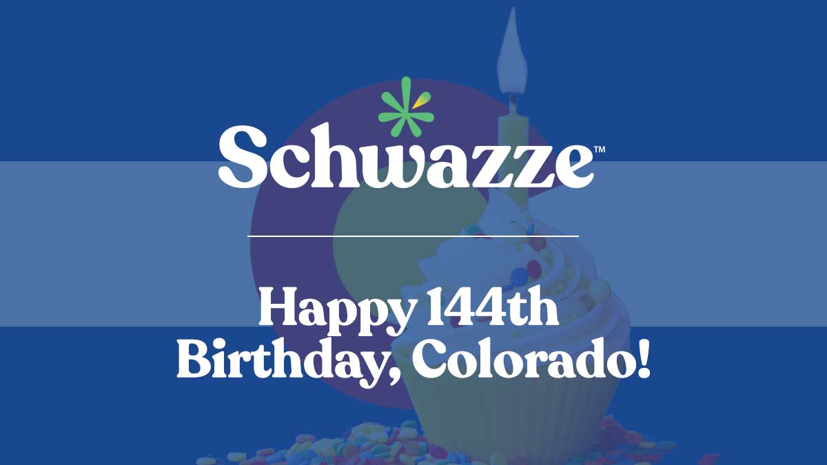 Schwazze's tweet image. Happy Colorado Day! On this day 144 years ago, Colorado joined the Union as the 38th state. The #SchwazzeFamily is proud to call the Centennial State our home. ⛰

#Schwazze #ColoradoCannabis #ColoradoDay