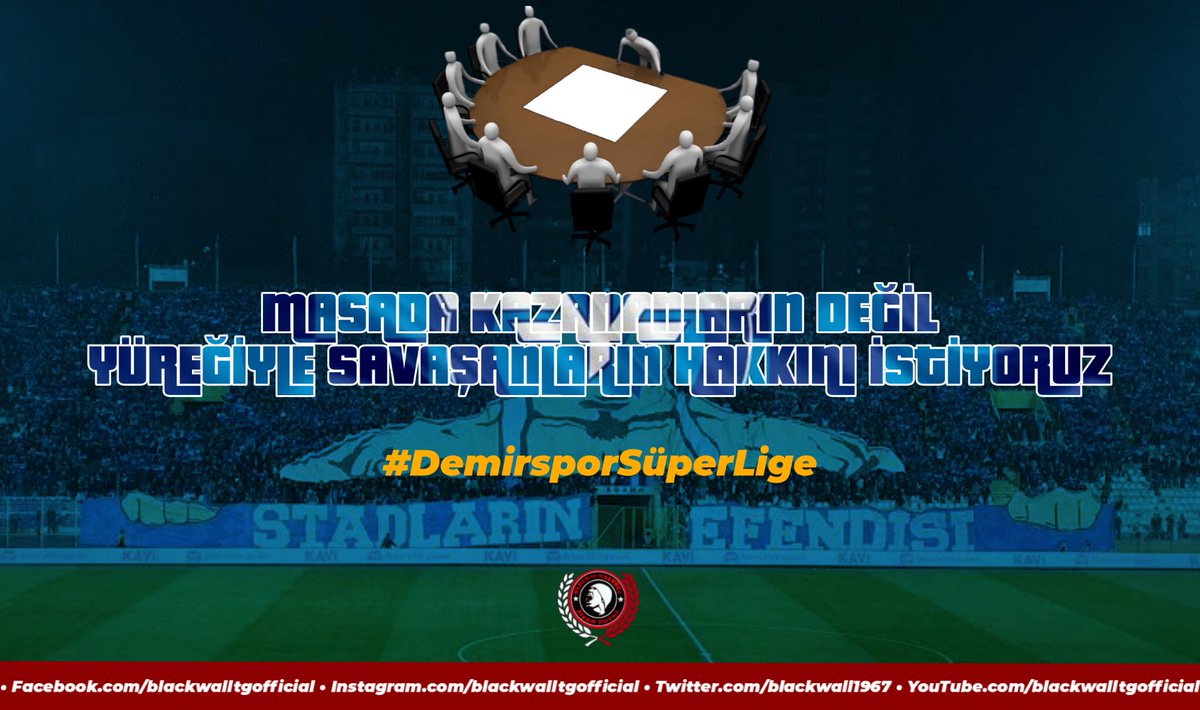 siyahduvaresmi's tweet photo. Masada Kazananların Değil,Yüreğiyle Savaşanların Hakkını İstiyoruz
#DemirsporSüperLige
@Demirsporum 
@AdsKulubu https://t.co/lH5bBOJAhS