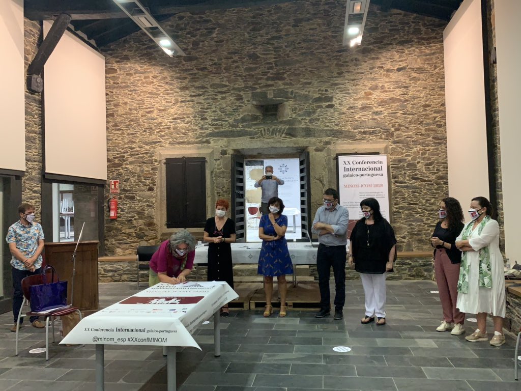 minom_esp's tweet photo. 🗣 ¡Constitución formal de #MINOMEsp!! #MuseologiaSocial @PazodeTor 👏😃 https://t.co/GZfDjHHIFe