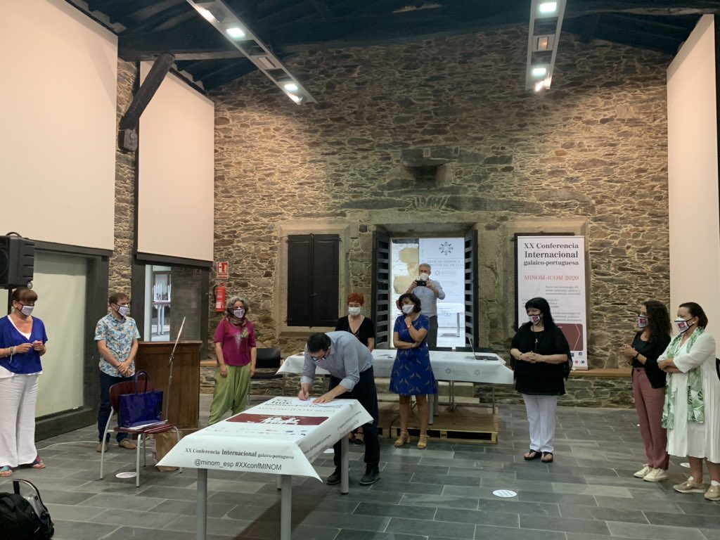 minom_esp's tweet photo. 🗣 ¡Constitución formal de #MINOMEsp!! #MuseologiaSocial @PazodeTor 👏😃 https://t.co/GZfDjHHIFe