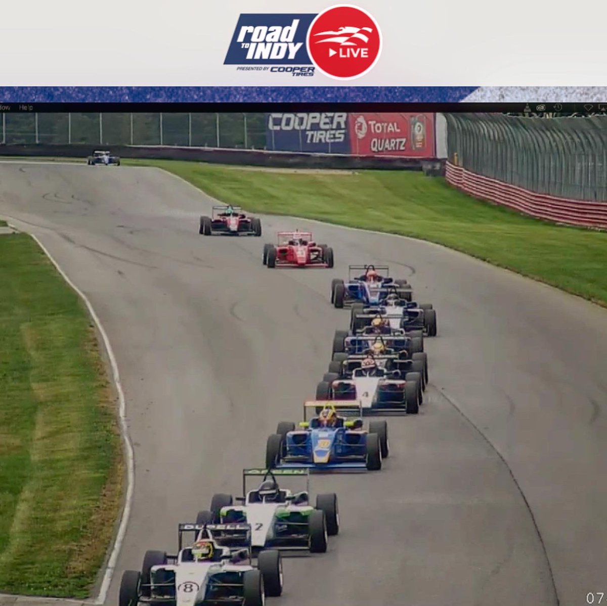 RaceTrackEngrng's tweet photo. We’re famous now!!!
Thanks to our friends at @RoadToIndyTV presented by @TeamCooperTire, our #RTEvideo system was broadcast to the world for the first time.
.
.
.
#CircuitFeed
#VideoOfficiating
#VideoWall
#RaceControl
#teamRTE
#DesignInstallationOPERATION https://t.co/MjiNOcN20c