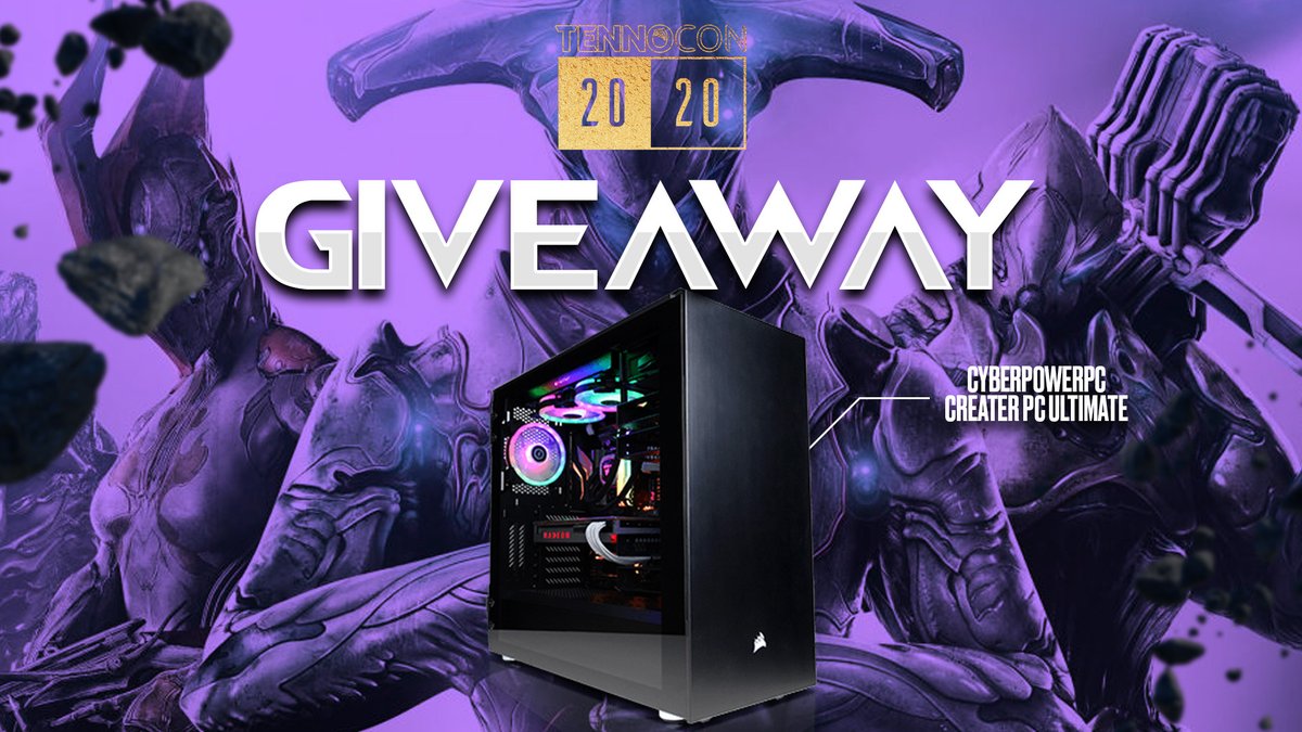 You could be playing the next #Warframe update on a Creator PC Ultimate. 

🤳 Like & RT
💬 Reply with #Warframe

Enter here: warfra.me/tennocon