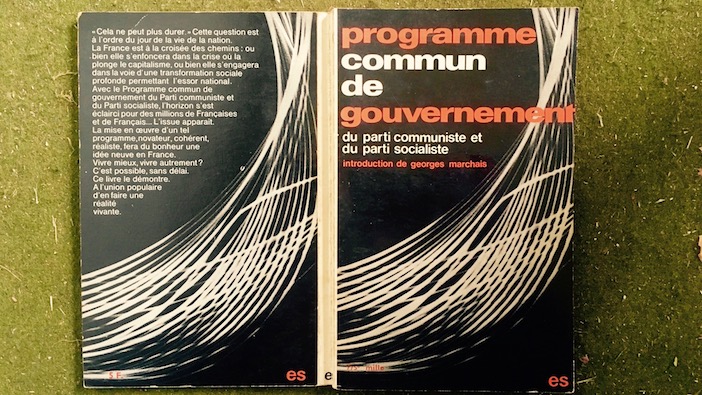 En 1972, communistes et socialistes adopte le programme commun, un programme destiné à être appliqué, lorsque les partis de gauche seront amenés à gouverner.