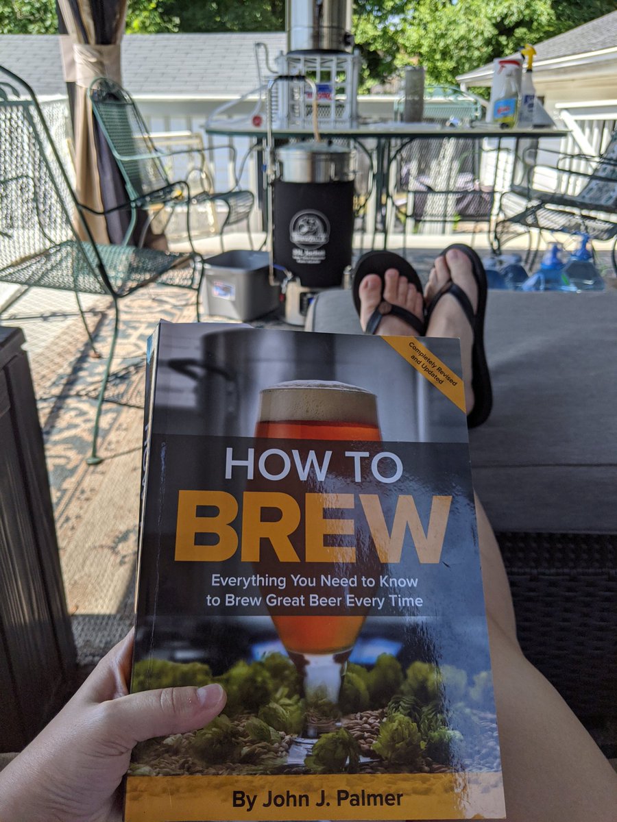 brewladybeer's tweet photo. Mashed in with the Lady Liberty American Pale Ale recipe from How to Brew by John Palmer! #homebrew #CraftBeer #robobrew #brewzilla https://t.co/tAPIdHI2BZ