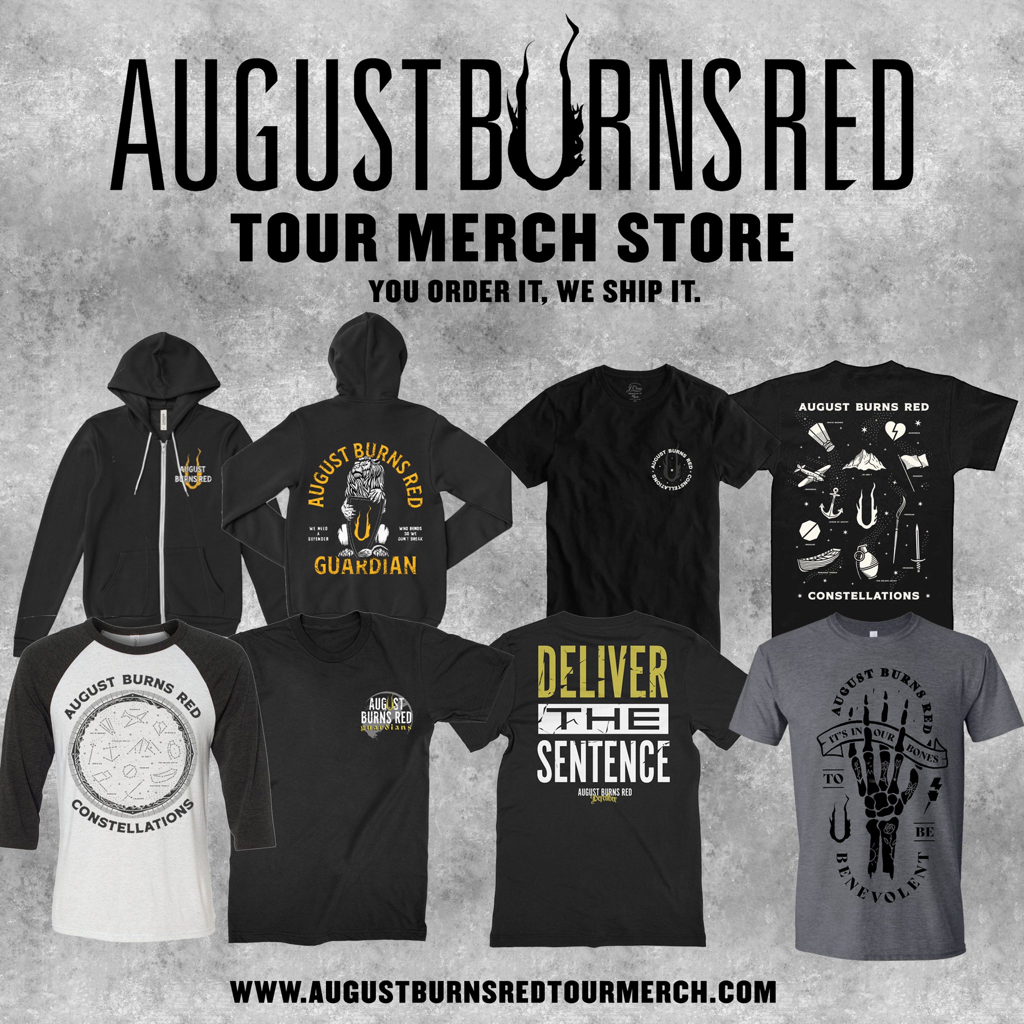 August burns red merch discount