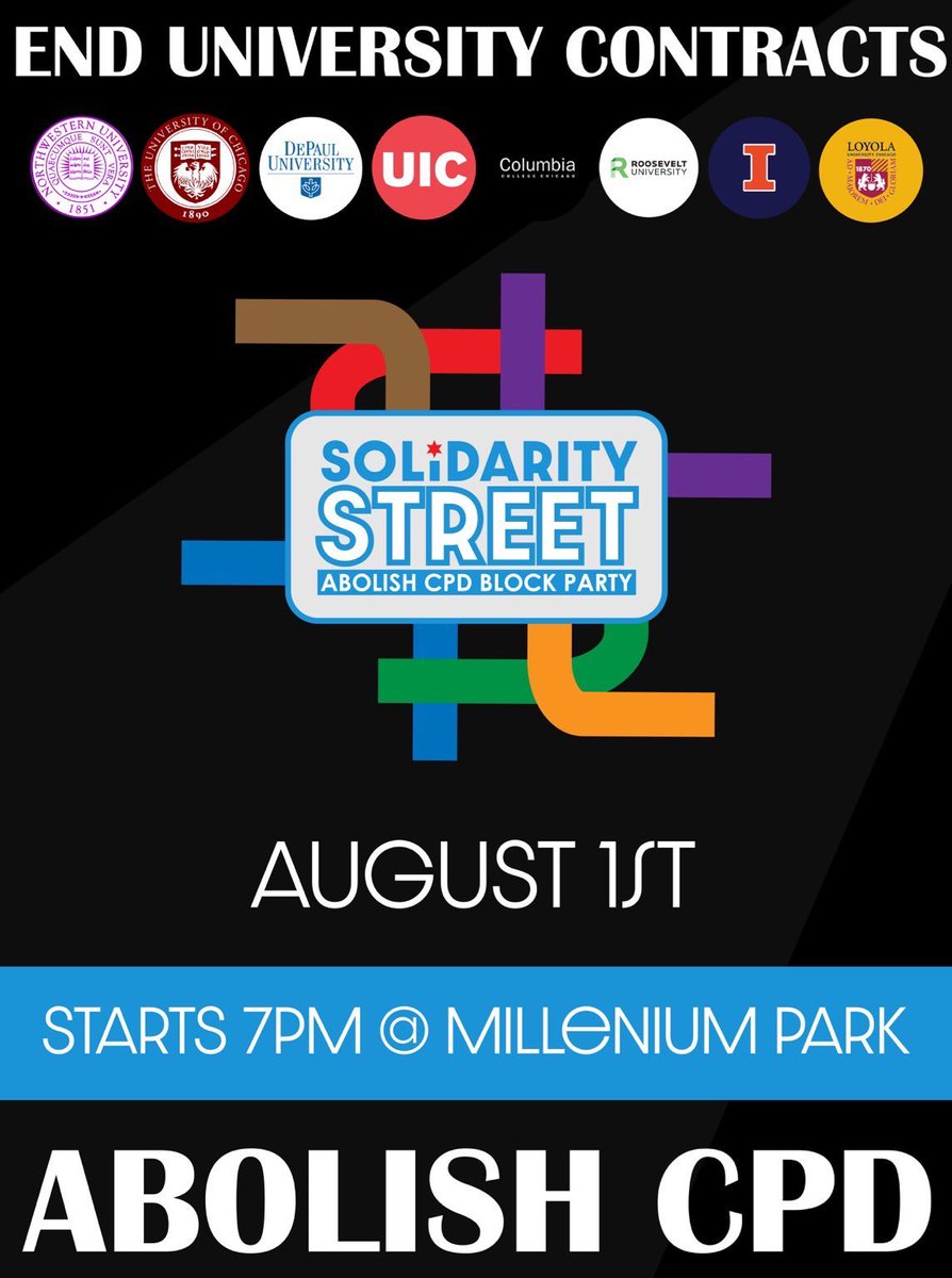 uzbekbint's tweet photo. @ chicago uni students 

this is TODAY!! Our universities need to invest in better resources for our campus’s, not in a CPD contract 🗣

show up today at Millennium Park @ 7pm! https://t.co/NzPeT8uTYY
