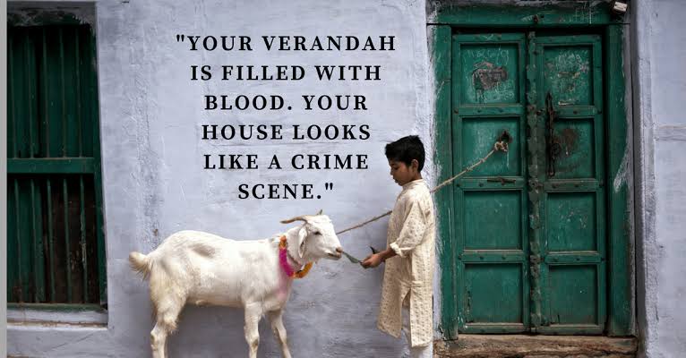 akashpachauri5's tweet photo. Why #Government not make any  law or take any action on cutting Goats on name of festival.
Why @peta @PetaIndia don't watch this and don't take any action on this stupidity. 
@narendramodi 
#BakraLivesMatter https://t.co/5VXxFRnzgN