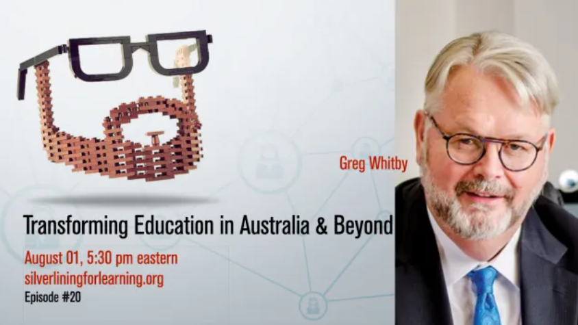 EcnuE's tweet image. #silverliningforlearning Episode 20 Today! Look forward to meeting you!