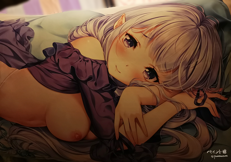 色校正が届きましたので、夜の仄かの光に写真を撮りました。エミリアたんと一緒に寝ませんか❤️ #リゼロ https://t.co/WNoltRVRKw 