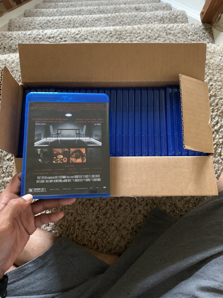 garrisoncollier's tweet image. Officially taking orders for special edition physical copies of “The Genesis, II” for $10! Only 30 of these are handmade by myself. Signed &amp;amp; numbered. Once these are gone i’ll only do normal CD cases. Starting deliveries tomorrow ($15 if need shipping) Get with me soon! 💫