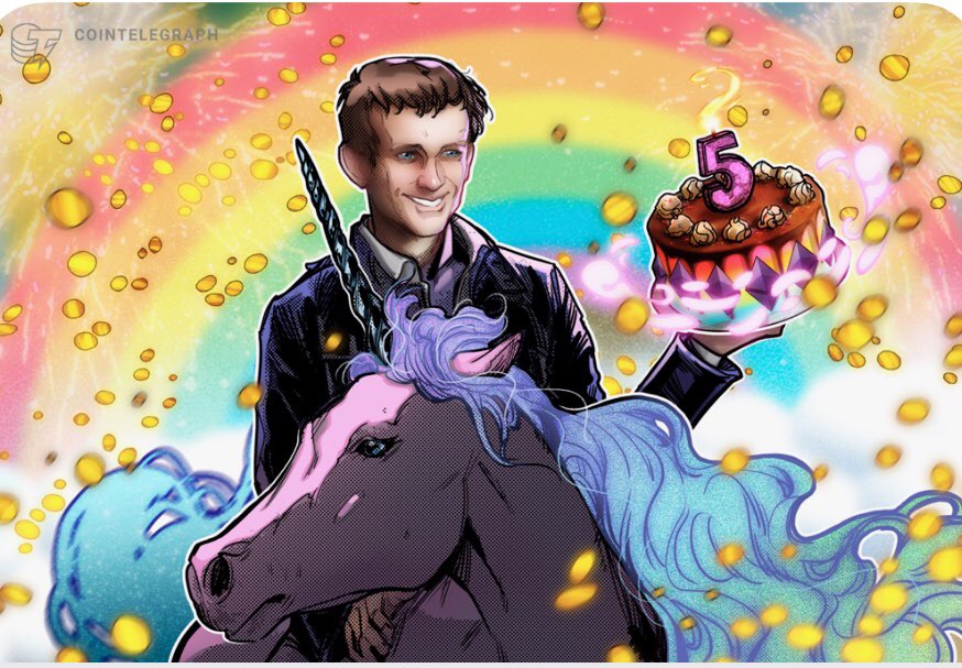 BlockchainGSU's tweet photo. Article of the Day‼️ “Five Years of Ethereum: From a Blockchain Teenage Dream to a $38B Blockchain” How did this teenage dream turn into a billion dollar Blockchain company in only 5 years? Click the link below to find out how⬇️

https://t.co/mkyG20K8fH https://t.co/AIo7hCEVJs