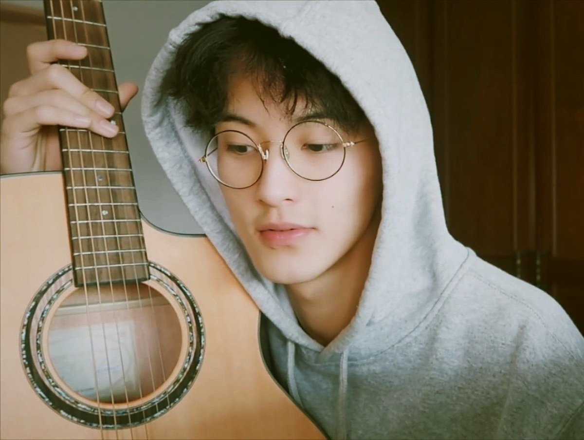 mark lee guitar:-ik hes not outwardly smiling in all of these but they make me smile so it counts-a monumental day, collectively destroyed markcity-natural, in his element -boyfriend vibes