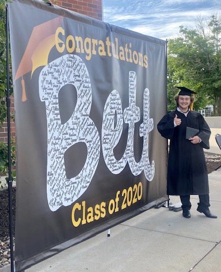 BettHighSchool's tweet image. Zander Eckermann! #bettpride