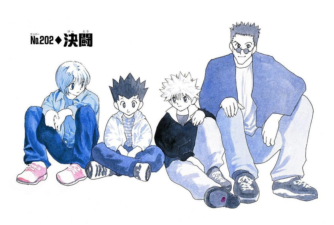 Yoshihiro Togashi (冨 樫 義 博) Art on Twitter.