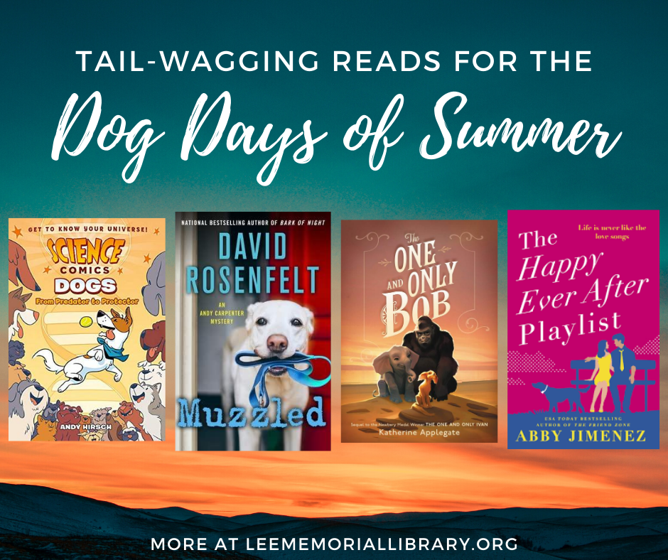 August is heating up! Find some tail-wagging good reads to get you through the dog days of summer! 

#lmlreads