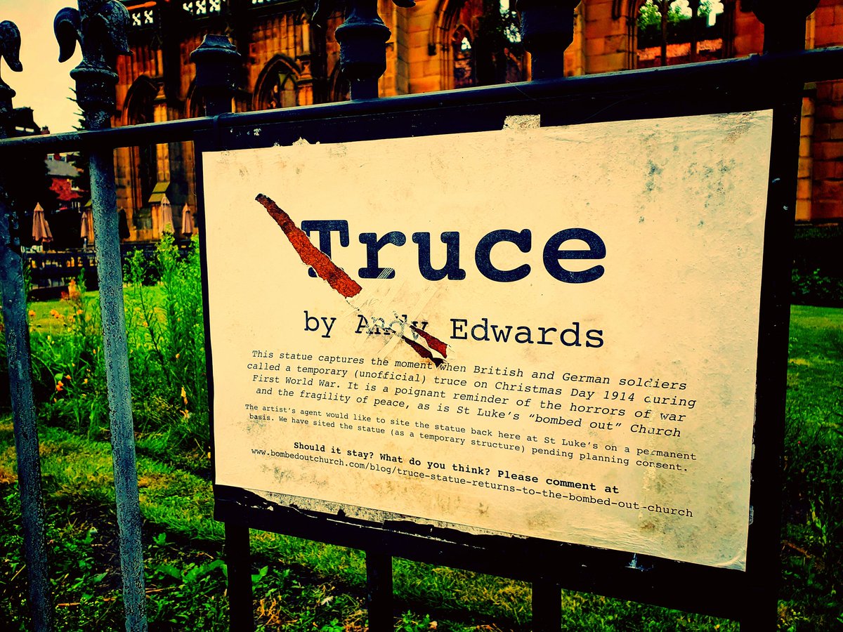 fslconsult's tweet photo. Truce (Bombed-out Church, Liverpool) @kfcuk #AndyEdwards #Liverpool https://t.co/MhAczpiyMe