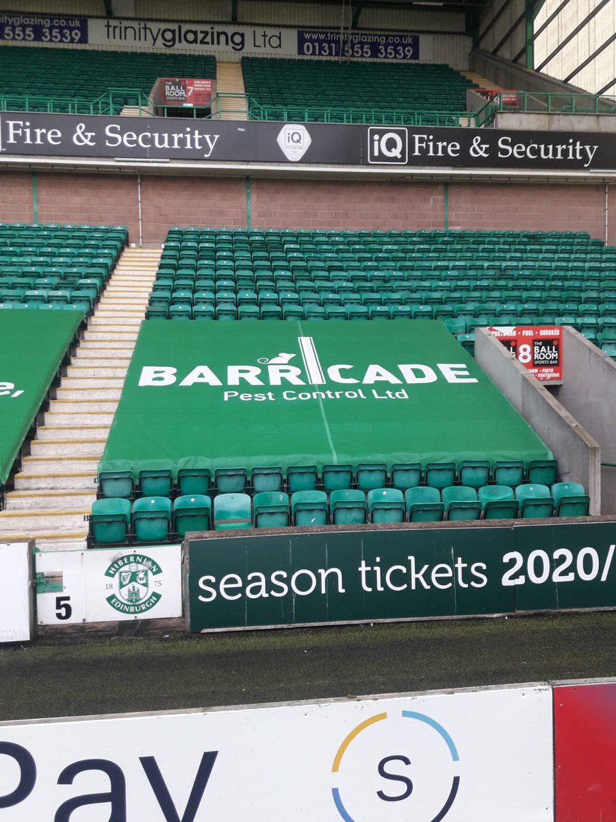Happy Saturday Everyone! 
Did anyone spot us at today’s game? #edinburgh #hibernian #pestcontrol #pestcontroledinburgh
