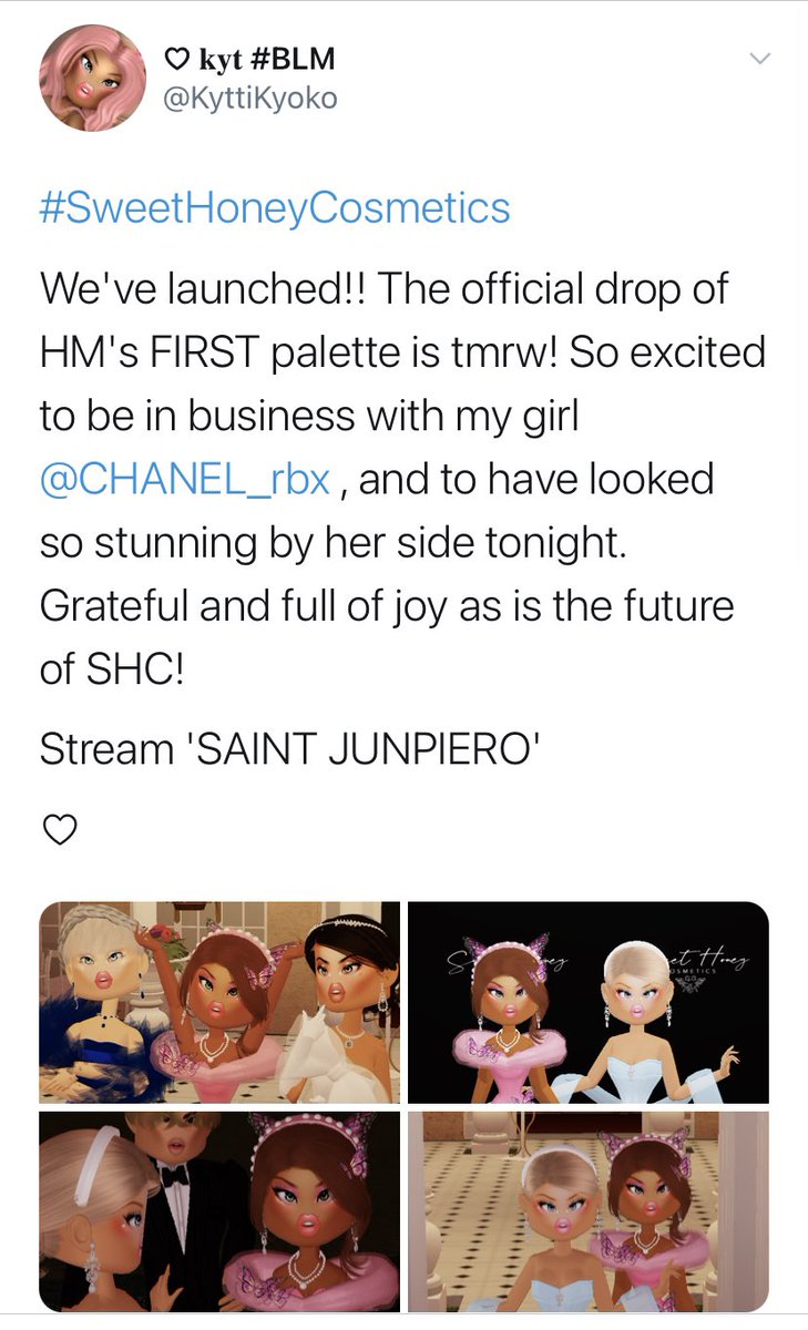 TheRobloxRoom's tweet photo. #TRRNews @KyttiKyoko Has announced HoneyMilkx @KyttiKyoko  are we excited? https://t.co/RRc9M8uQ5q