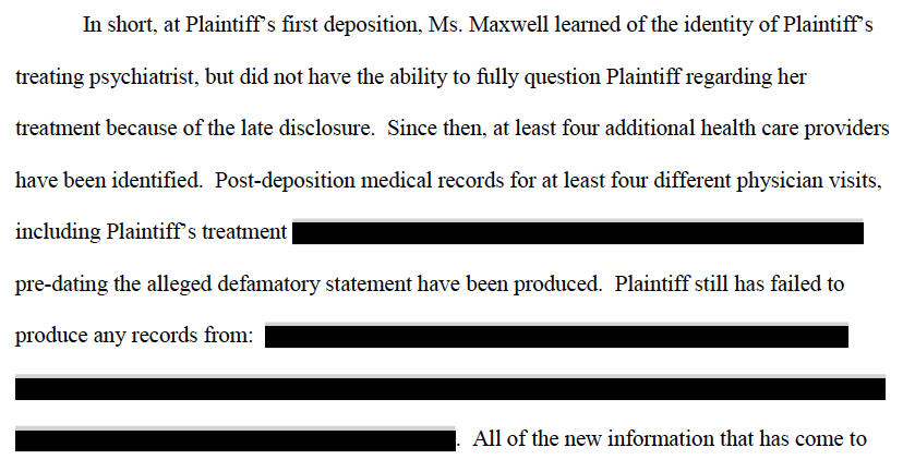 A lot of the information being requested (employment history, medical records, etc) are purely a fishing expedition to try and paint the complainant in a bad light (mentally or otherwise). She's crazy right? Legal Gaslighting is what it is...